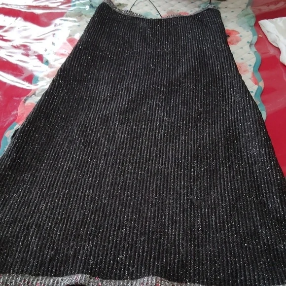 For Love & Lemons Constance Sparkle Slip Party Dress Silver Size Xs - Picture 8 of 9